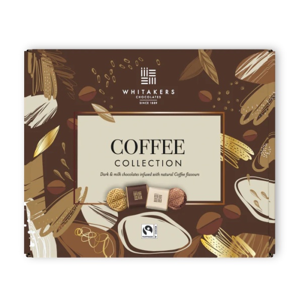 Coffee Collection - Assorted Milk & Dark  Whitakers Chocolates Box 170g